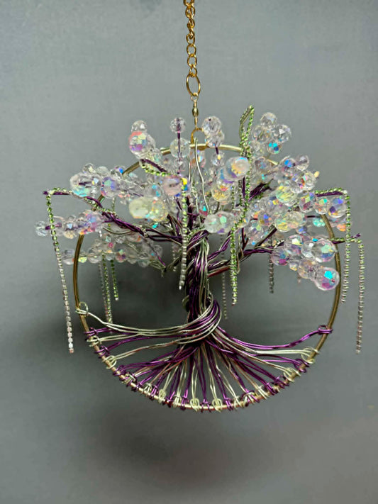Raining Rhinestones Sun Catcher